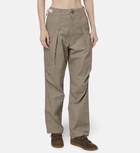 Isabel Marant Pinstripe Regular-fit Trousers, Model View