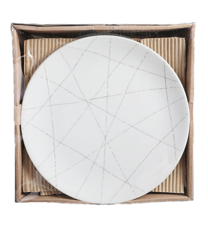 Home Deco and More Graphic Porcelain Presentation Plate - 31 Cm, Packshot View