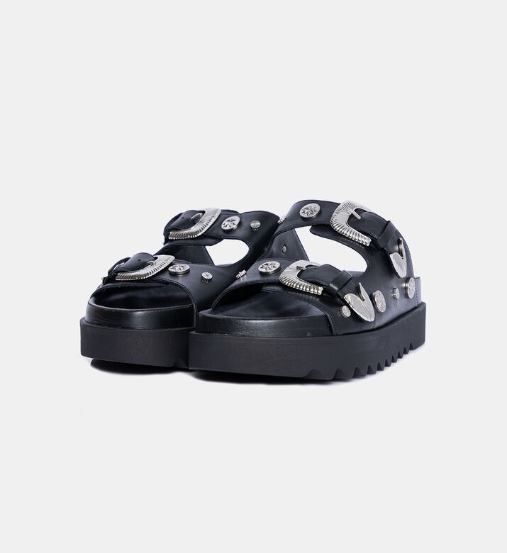 Metal-embellishment Sandals Metal-embellishment Sandals