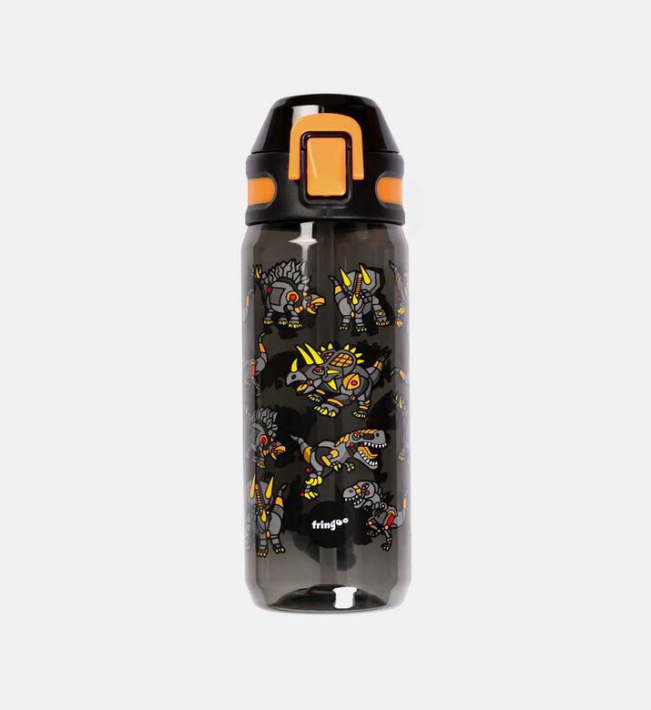 Dinosaur Robot Straw Bottle