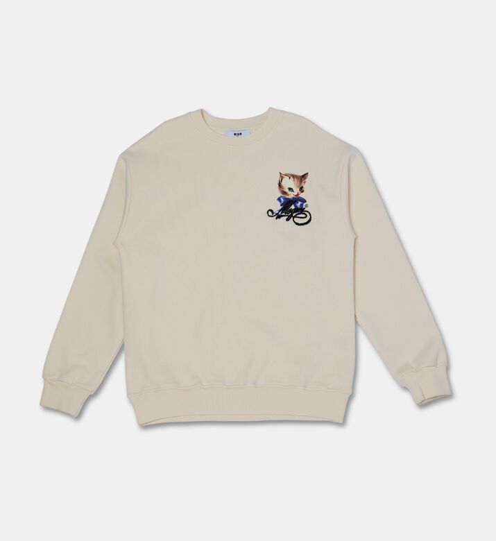 MSGM Logo-print Jersey T-shirt, Packshot View
