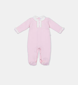 طقم دنغري بتطريزات متداخلة 3 قطع