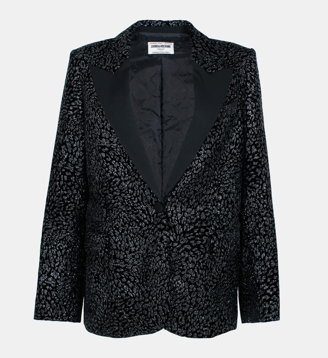 Zadig voltaire store sequin jacket