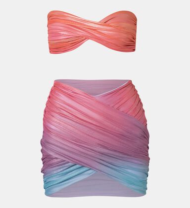 Jasmin Rushed-details Pareo