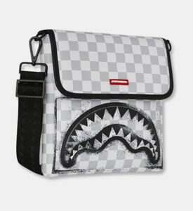 Sprayground Shark Graffiti-print Messenger Bag, Packshot View