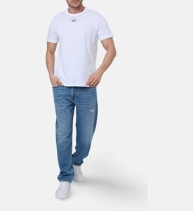 Diesel T-adjust-od Organic Cotton T-shirt, White, L, Model View