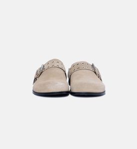 Halia Slip-on Leather Mules