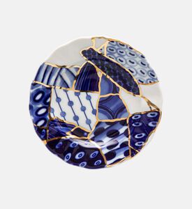 Baikal Round Gold Dotted Plate