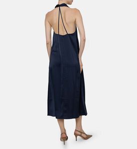 Sacille Satin Regular-fit Maxi Dress