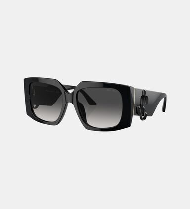 J-detail Square Sunglasses