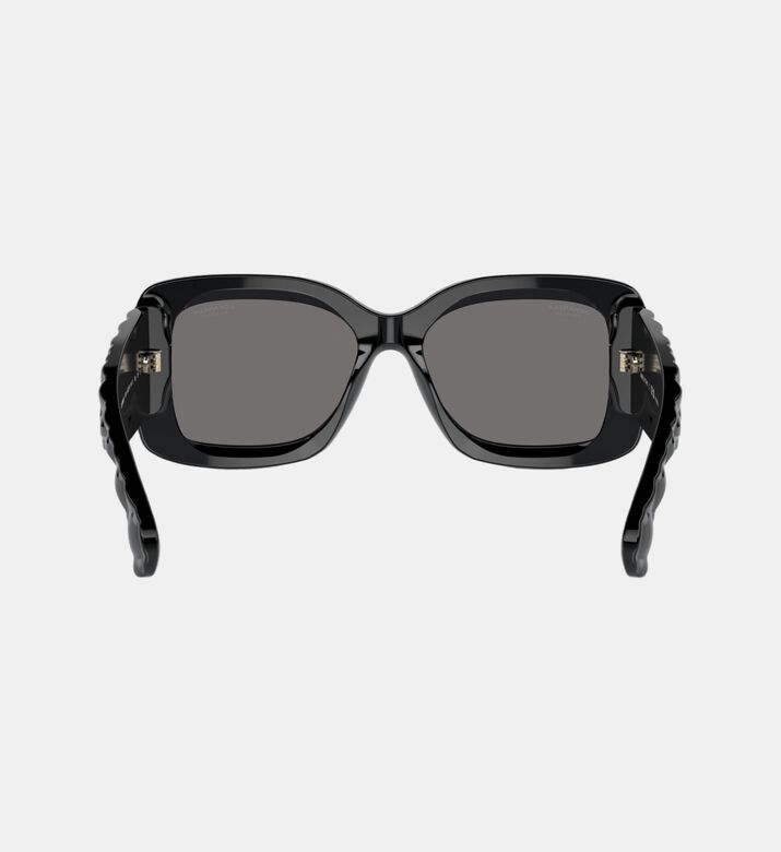 Acetate Square Frame Sunglasses