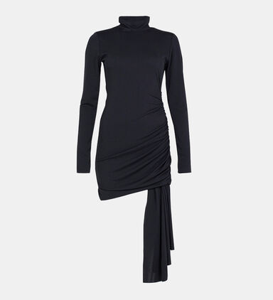 Ronaldo Draped Woven Dress