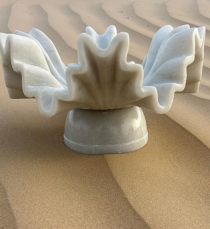 Tohfa Luxe Carved Marble Decorative Eira, Packshot View