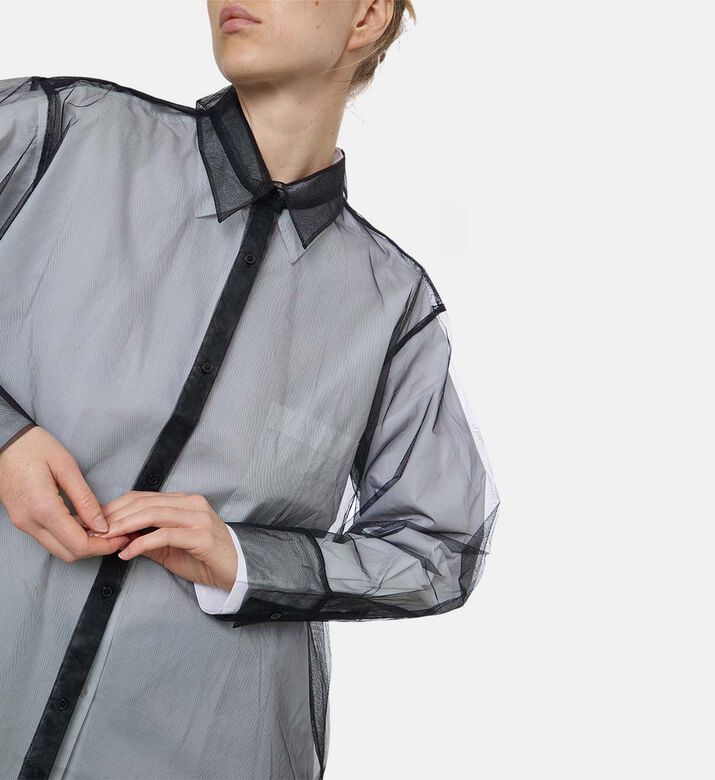 Mes Demoiselles Shirt, White, 40, Model View