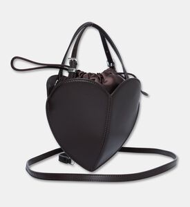 Rotate Suede Heart-shape Shoulder Bag, Packshot View