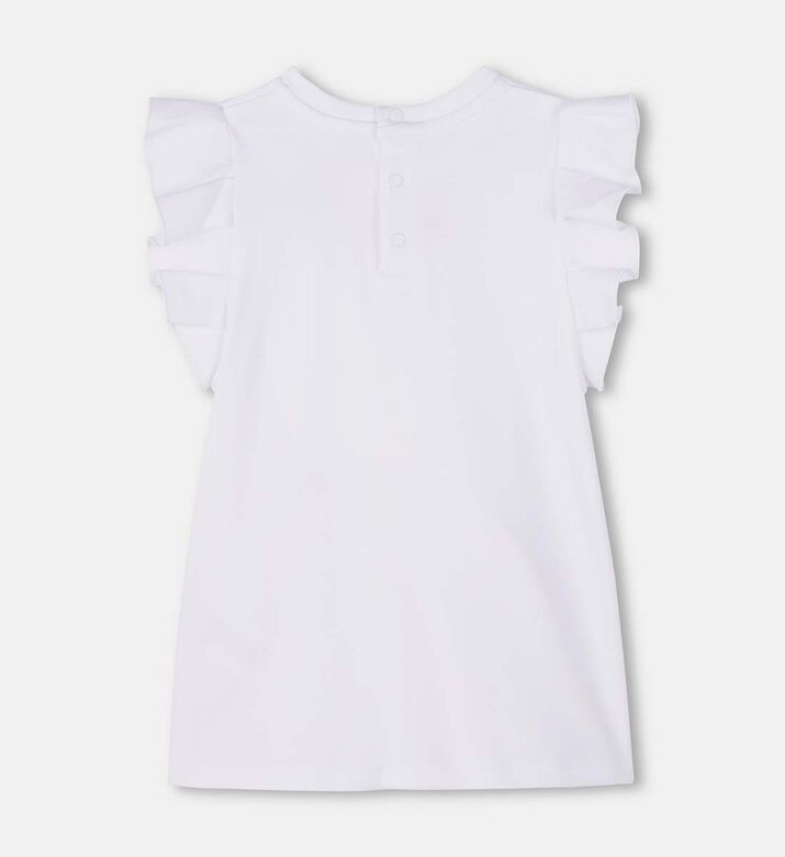 Floral Cotton Interlock Dress