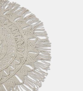 Home Deco and More Dunia Cotton Round Carpet, Packshot View