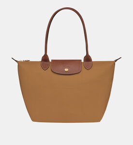 Longchamp Le Pliage Medium Tote Bag, Brown, Packshot View