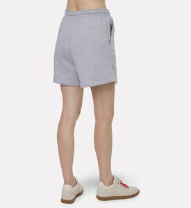 The Attico Logo Cotton Jersey Shorts, Model View