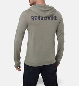 Zadig et Voltaire Ombre Pattern Full-zip Hoodie, Model View