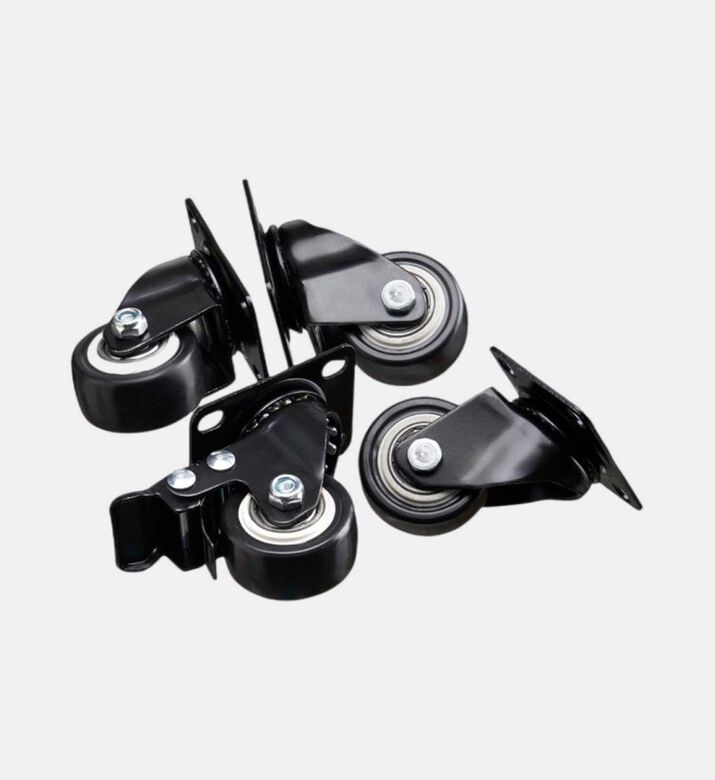 Cube Storage Rubber Swivel Castors Set