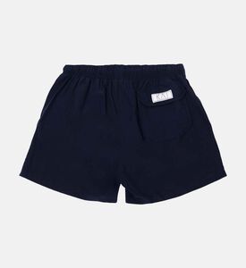 شورت بخصر مطاطي وقصة عادية