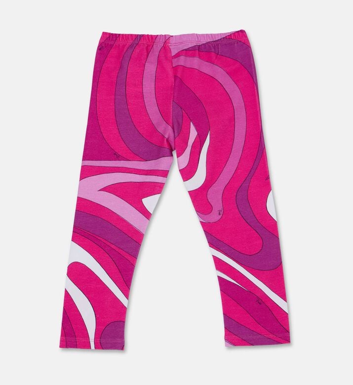 Emilio Pucci Abstract-print Biker Shorts, Packshot View