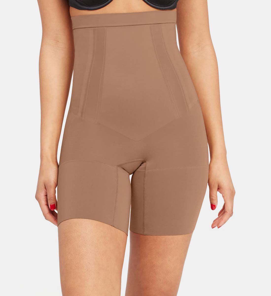 High waisted best sale mid thigh spanx