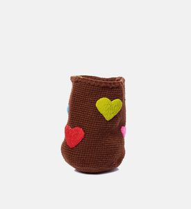 Top Handle Embroidered Bag