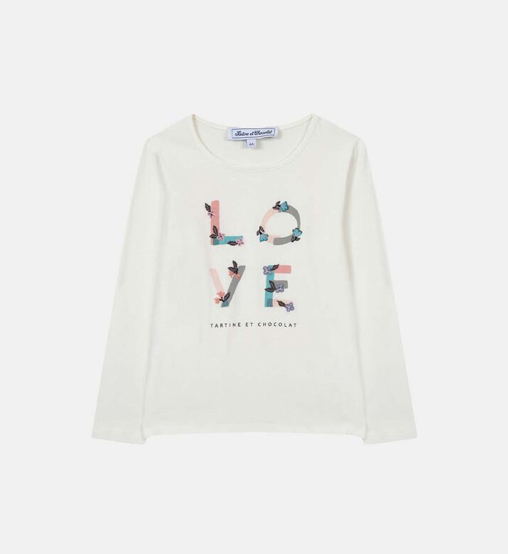 Bouquet Romantique Cotton Sweatshirt