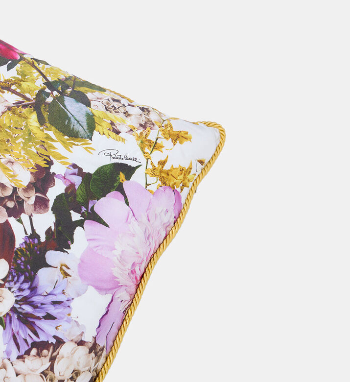 Roberto Cavalli Floris Printed Square Cushion, Multicolor, 60x60-cm, Packshot View