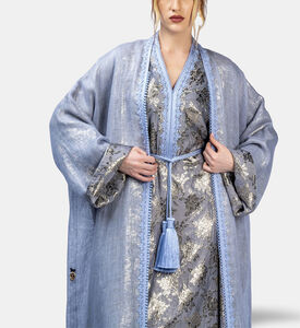 Moonlight Abaya, Lavender, Model View