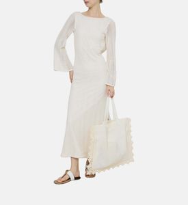 Crochet Knit Maxi Dress