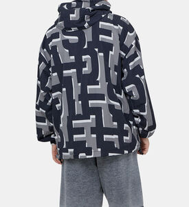 Monogram-print Hooded Windbreaker Monogram-print Hooded Windbreaker