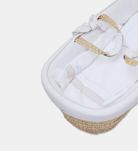 My First Collection Wicker Moses Basket, Packshot View