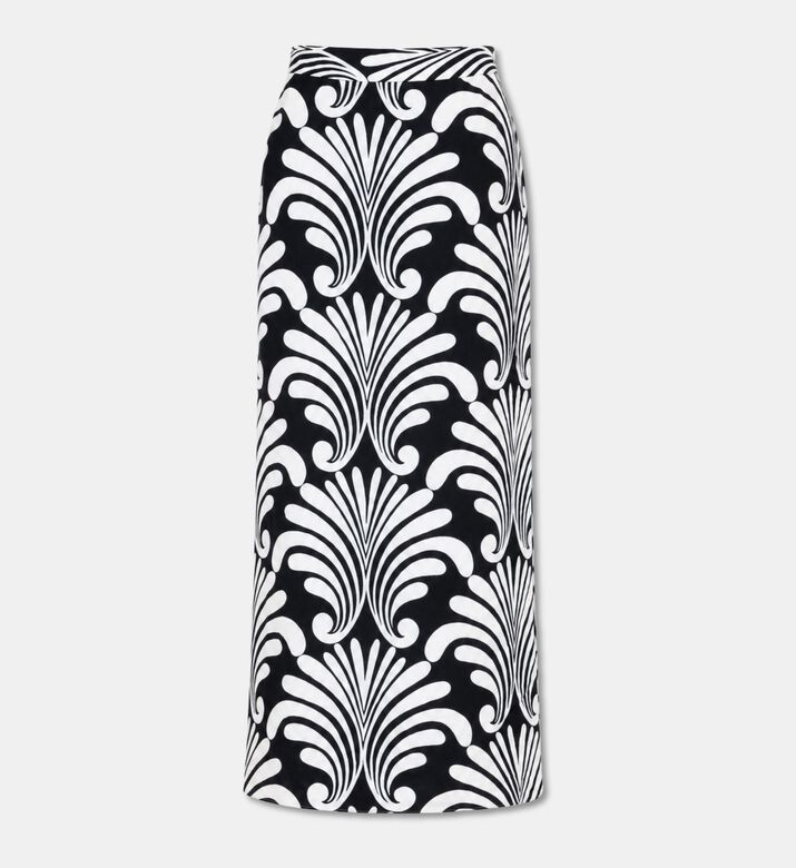 Luisa Spagnoli Graphic-print Midi Skirt, Packshot View