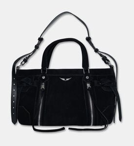 Zadig et Voltaire Bag Madison Suede, Black, Packshot View