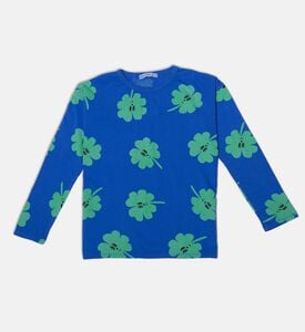 Bobo Choses All-over Four-leaf Clover Pattern Long-sleeve T-shirt, Packshot View Bobo Choses All-over Four-leaf Clover Pattern Long-sleeve T-shirt, Packshot View