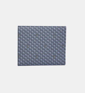 Leather Monogram-print File Bag