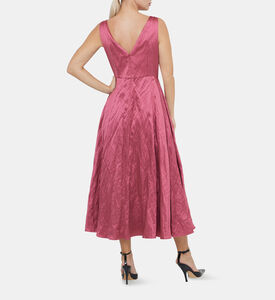 Sleeveless Asymmetrical Tiered Gown