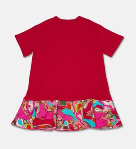 Emilio Pucci Ruffle-hem Jersey Dress, Packshot View