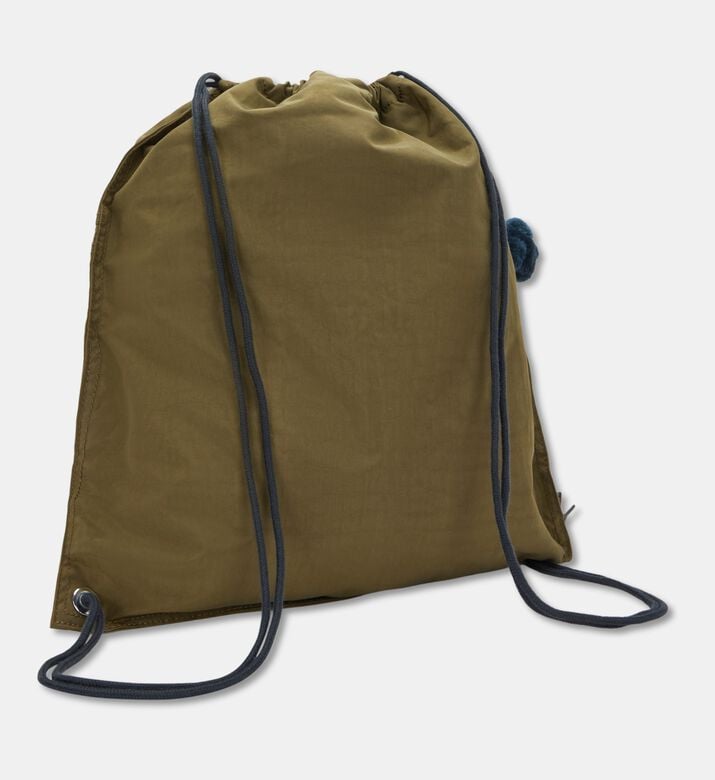 Kipling Recycled Polyester Drawstring Backpack, Packshot View