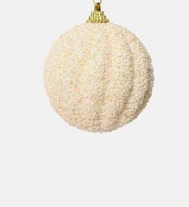 Glitter Embellished Foam Bauble Glitter Embellished Foam Bauble