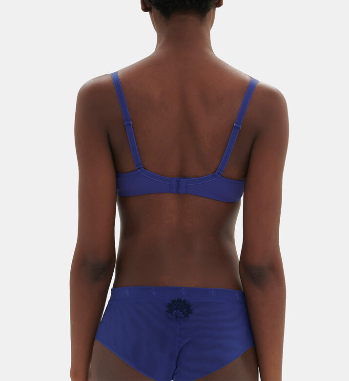 Wish Embroidered Demi-cup Bra