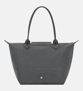 Longchamp Medium Top-handle Tote Bag, Anthracite, Packshot View