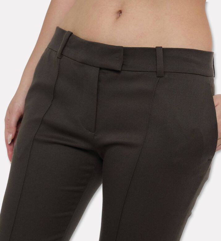 The Attico Pleats-detail Wide-sleeve Pants, Model View