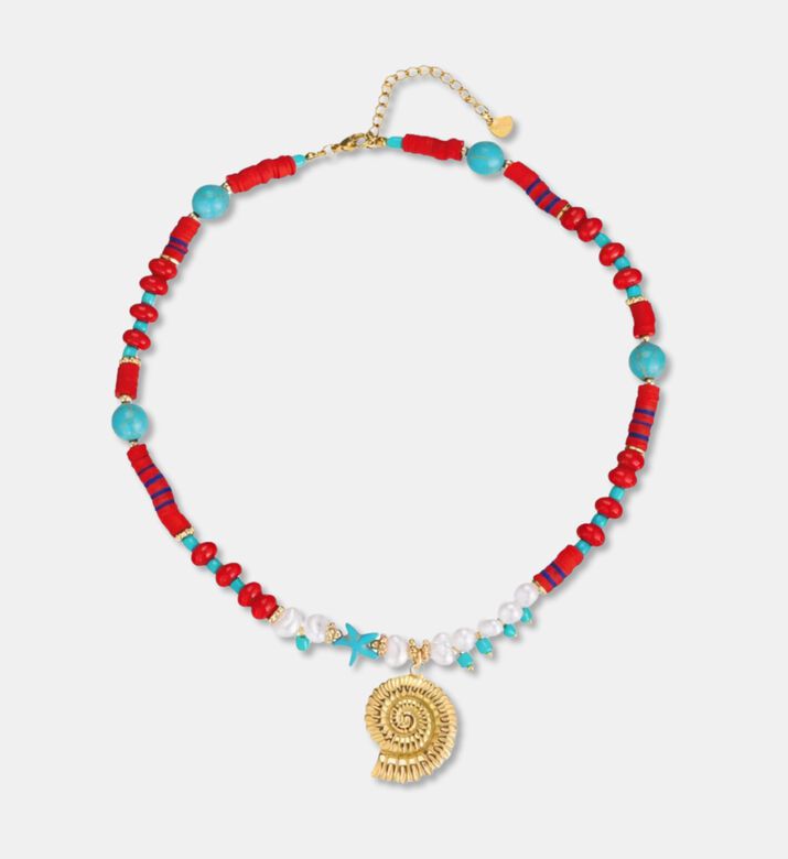 My Little Thieves Necklace Shell Charm, Packshot View