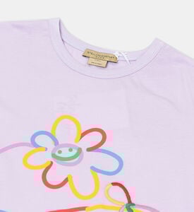 Floral Printed Cotton T-shirt Floral Printed Cotton T-shirt