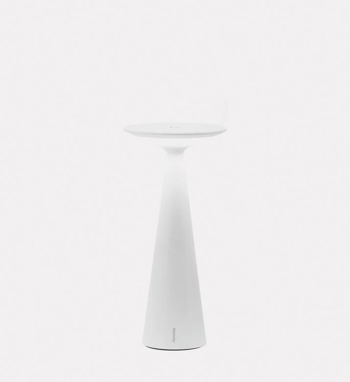 Zafferano Table Lamp Damina, White, Packshot View
