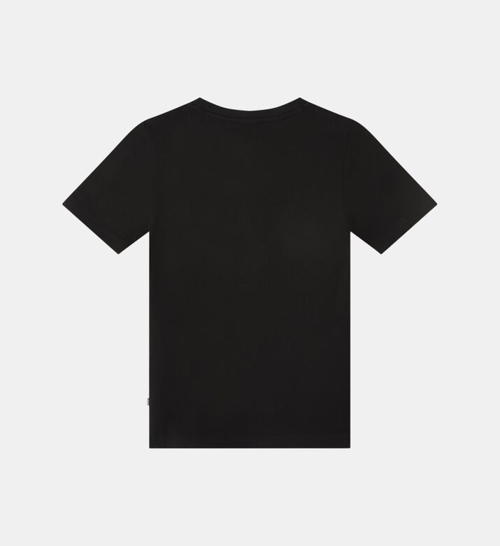 Cotton Jersey Woven Label T-shirt